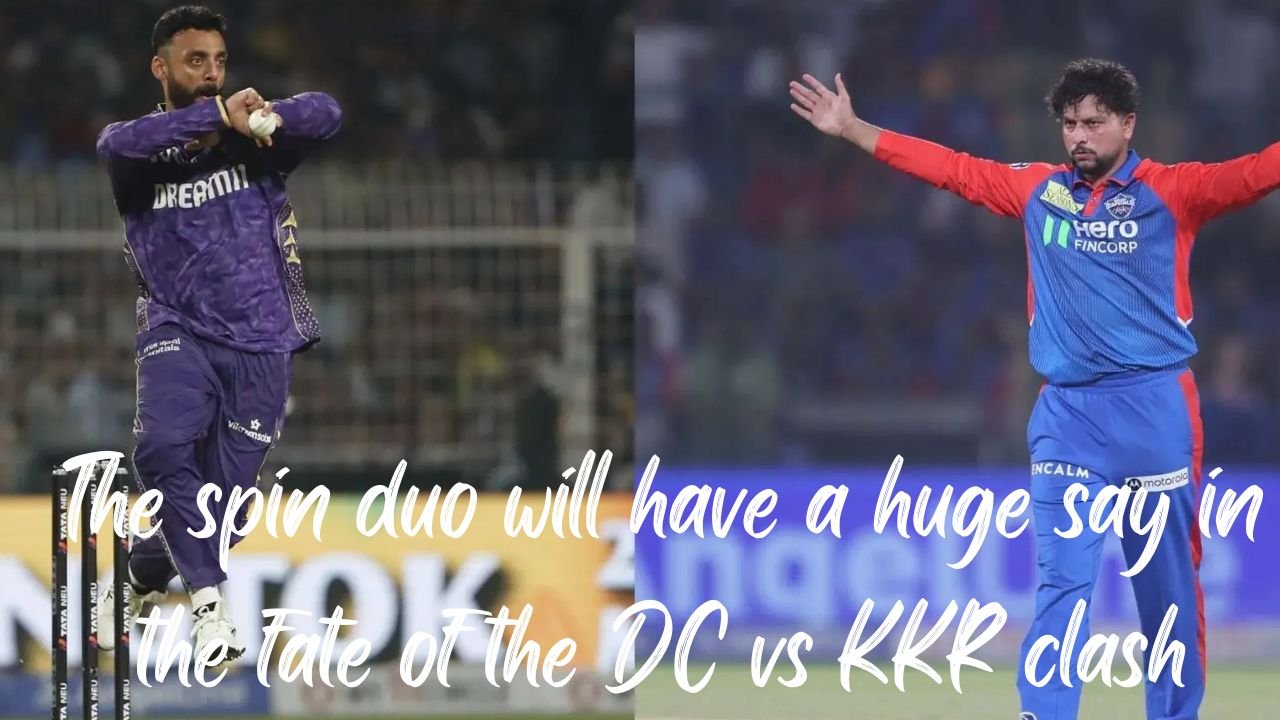 DC vs KKR: स्पिन के जादूगर कुलदीप यादव और वरुण चक्रवर्ती की भिड़ंत बनेगी रोमांच का केंद्र DC vs KKR: स्पिन के जादूगर कुलदीप यादव और वरुण चक्रवर्ती की भिड़ंत बनेगी रोमांच का केंद्र