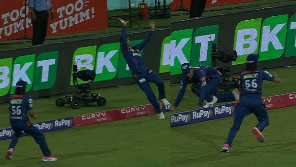IPL 2025: हवा में कलाबाज़ी! बाउंड्री पर बडोनी ने उछाली गेंद, बिश्नोई ने गोता लगाकर पकड़ा हैरतअंगेज़ कैच IPL 2025: हवा में कलाबाज़ी! बाउंड्री पर बडोनी ने उछाली गेंद, बिश्नोई ने गोता लगाकर पकड़ा हैरतअंगेज़ कैच