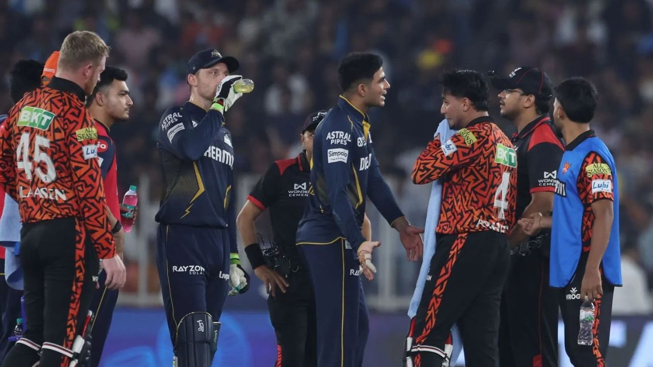 गुजरात टाइटन्स ने SRH के खिलाफ विशाल स्कोर बनाया शुबमन गिल और जोस बटलर की धमाकेदार पारी