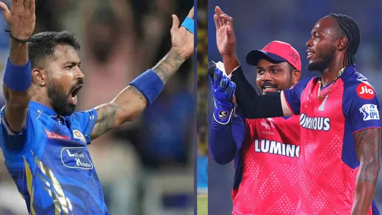 IPL में टकराएंगे MI और RR: Mumbai की जबरदस्त वापसी बनाम Rajasthan का घरेलू दबदबा IPL में टकराएंगे MI और RR: Mumbai की जबरदस्त वापसी बनाम Rajasthan का घरेलू दबदबा