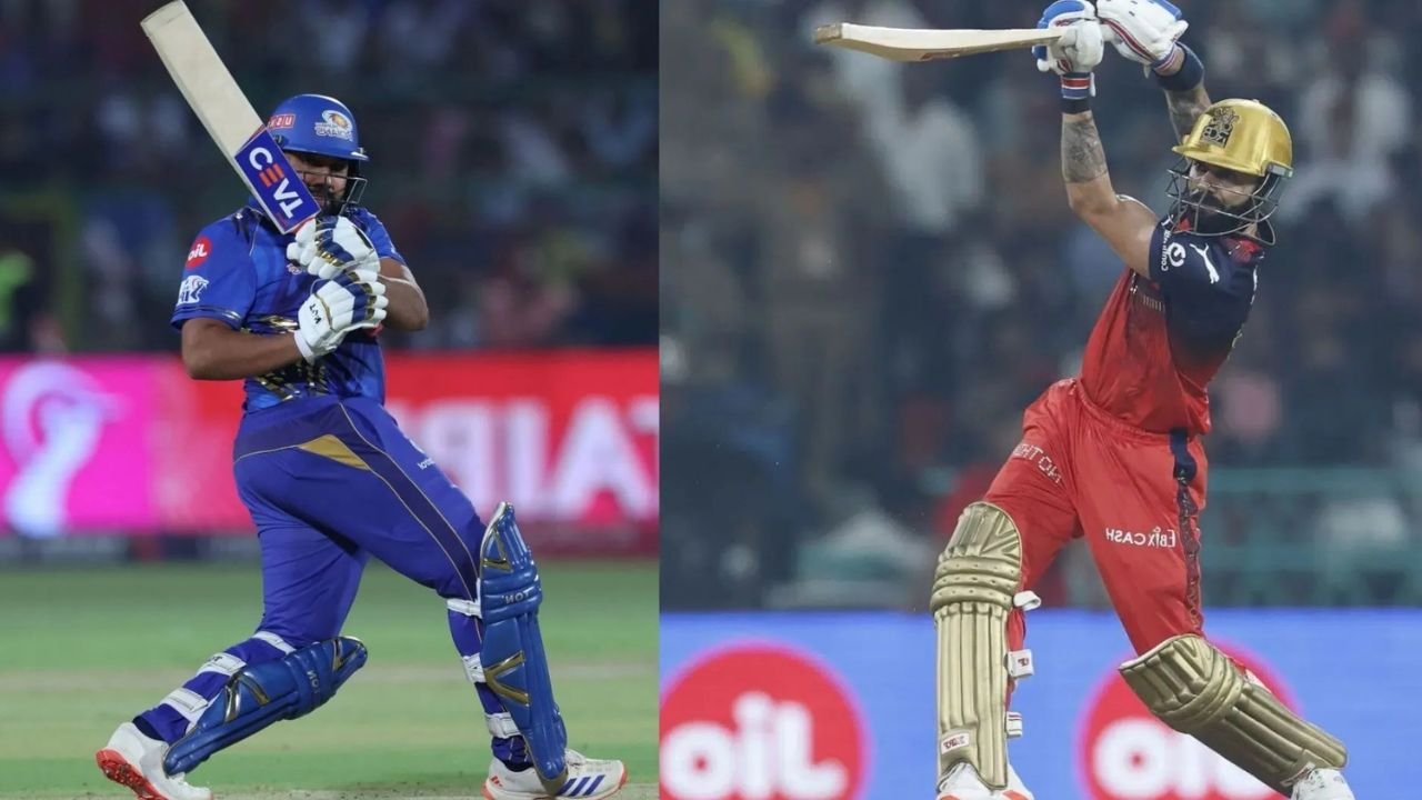 IPL 2025 प्लेऑफ में विराट कोहली बनाम रोहित शर्मा: बल्ले की जंग या अनुभव की टक्कर IPL 2025 प्लेऑफ में विराट कोहली बनाम रोहित शर्मा: बल्ले की जंग या अनुभव की टक्कर
